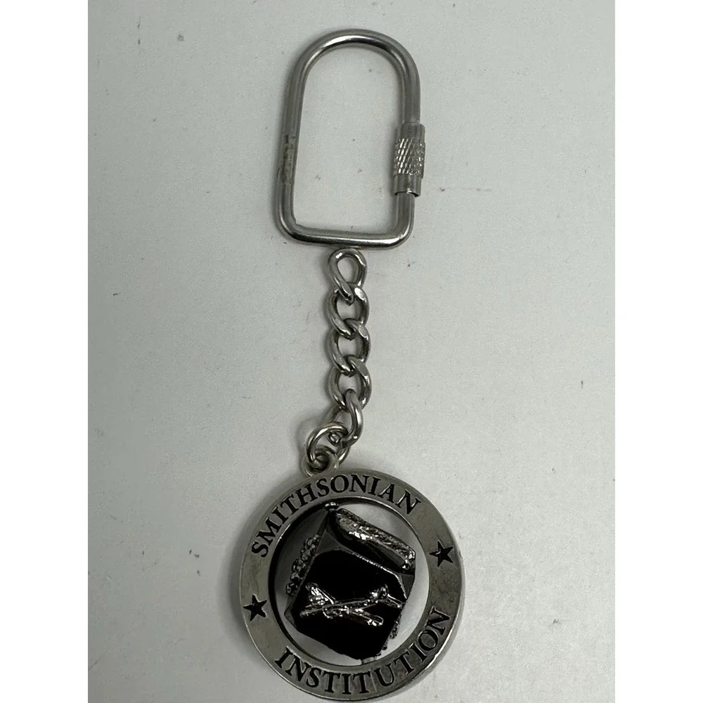 Vintage National Air And Space Museum Keychain‎ Revolving Center Smithsonian H1